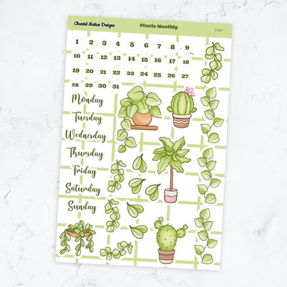 Plant Planner Sticker Sheet