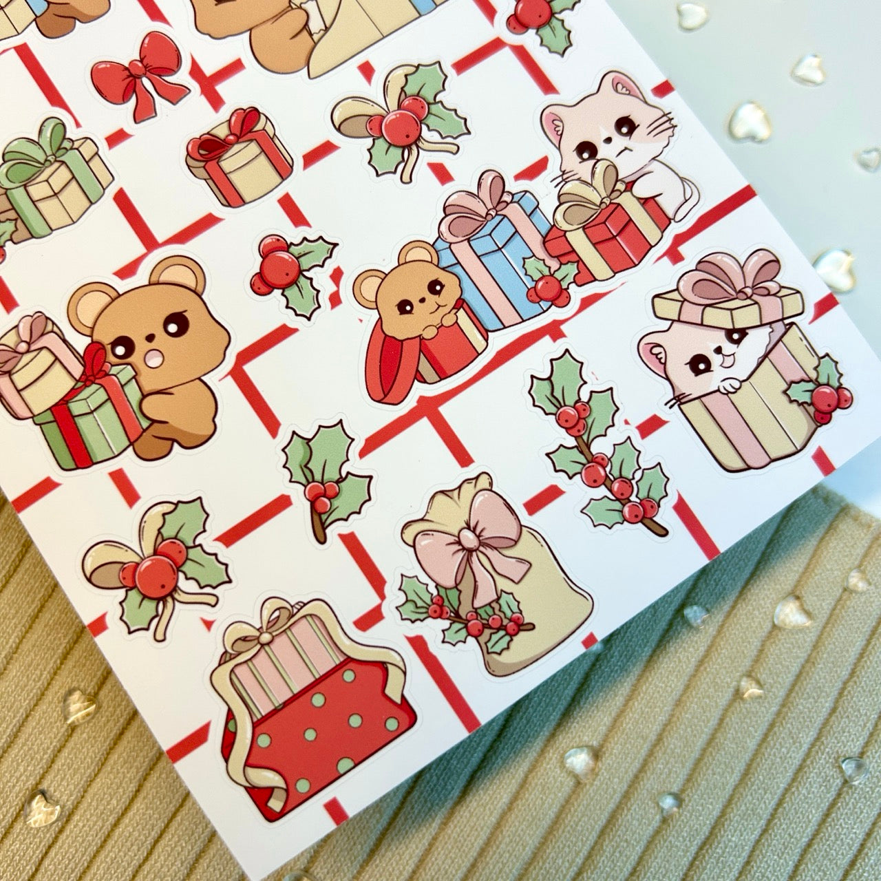 Christmas Presents Sticker Sheet