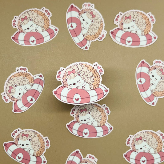 hedgehog-nap-sticker