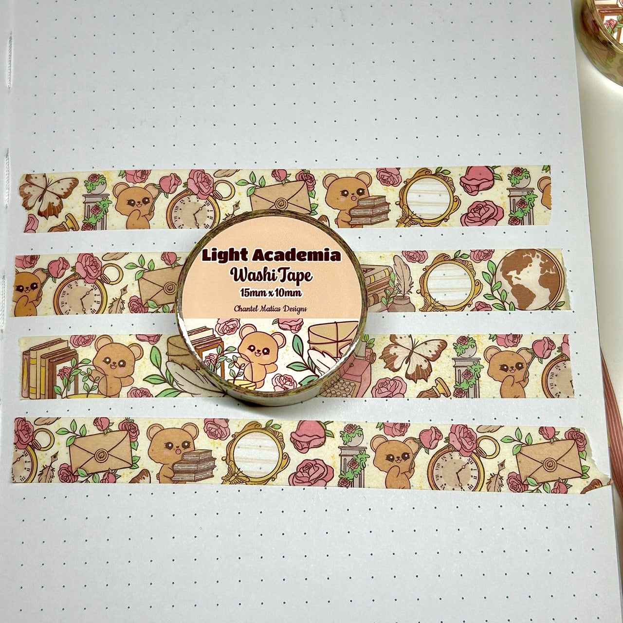 Light Academia Planner Sticker Collection