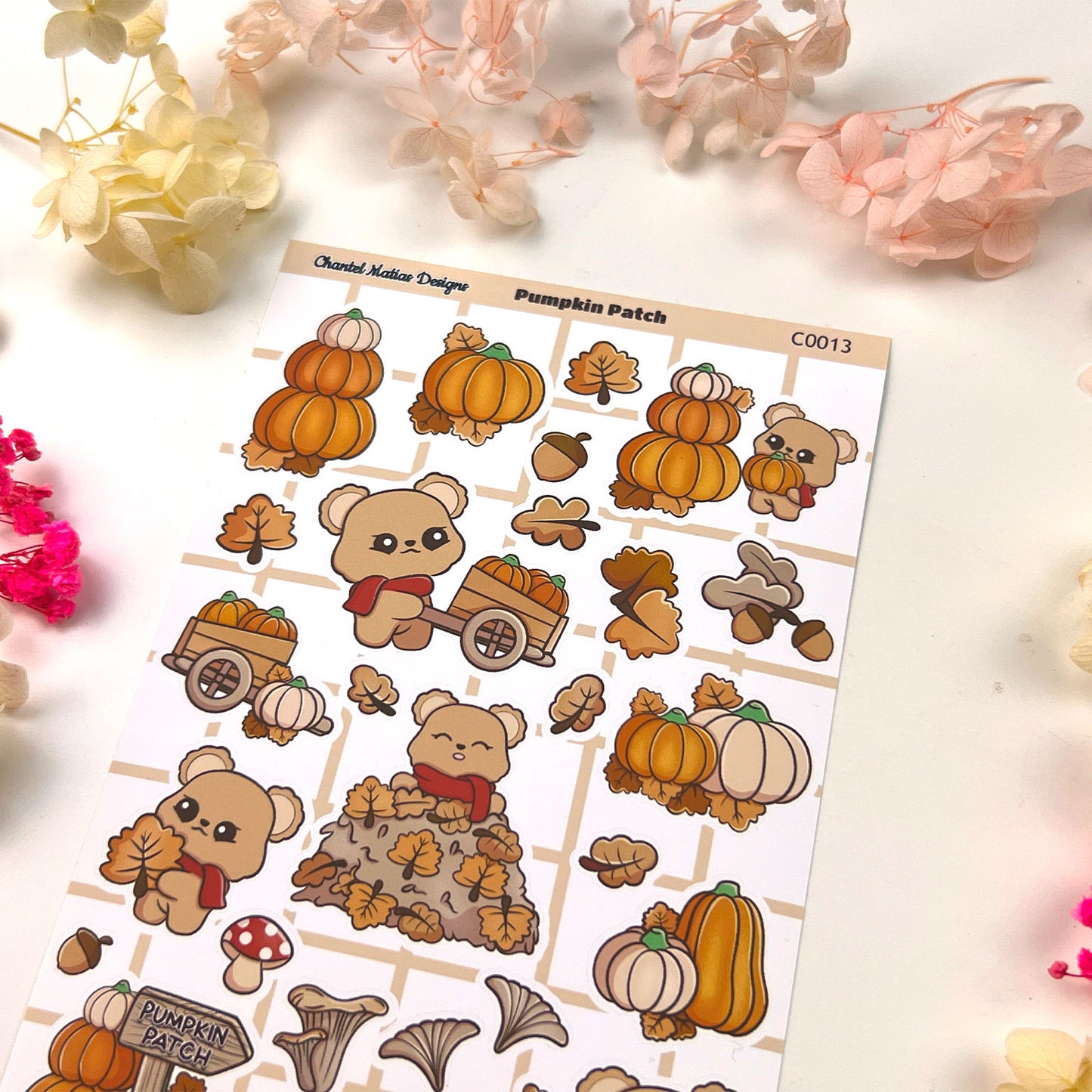 Pumpkin Patch Sticker Sheet